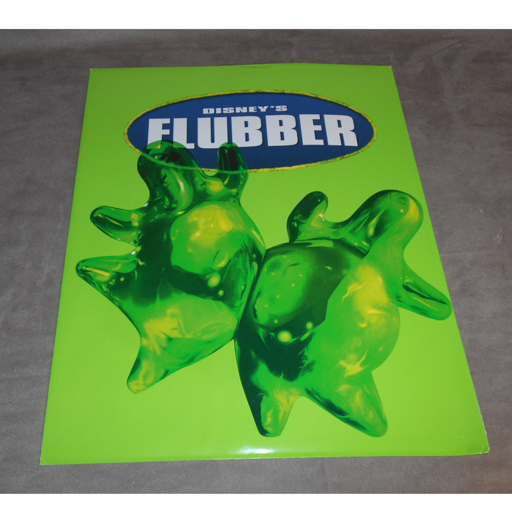 Flubber 1997 Envelope Only Disney Commemorative Lithograph